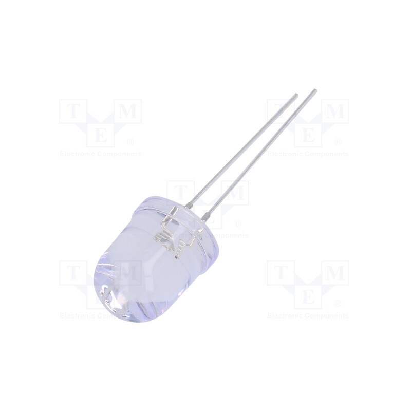 1 pcs x OPTOSUPPLY - OSB5DAA131A-VVLED - LED, 10mm, blue, 3000mcd, 30°, Front: convex, 3÷13V, No.of term: 2
