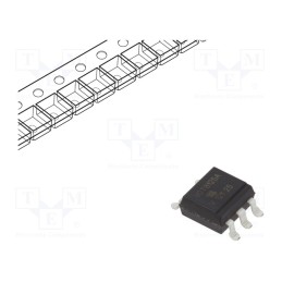 1 pcs x VISHAY - VOT8125AB-T - Optotriac, 5kV, without zero voltage crossing driver,triac
