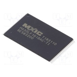 1 pcs x MACRONIX INTERNATIONAL - MX30LF1G18AC-TI/TRAY - IC: FLASH memory, 1GbFLASH, 20ns, TSOP48, parallel