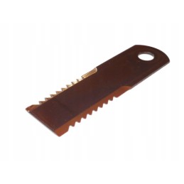 Movable forage harvester knife 065294 toothed rasspe