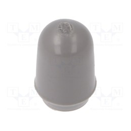 1 pcs x KNITTER-SWITCH - C 2107 - Cap, push-in, Mat: PVC, Body: grey, Illumin: none, MTG