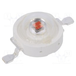 1 pcs x ProLight Opto - PM2E-1LAE - Power LED, amber, 130°, 350mA, 587÷597nm, Pmax: 1W, 51.7÷58.9lm