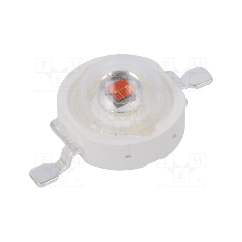 1 pcs x ProLight Opto - PM2E-1LAE - Power LED, amber, 130°, 350mA, 587÷597nm, Pmax: 1W, 51.7÷58.9lm