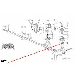 912666 0 key 8 x 7 x 40 mm