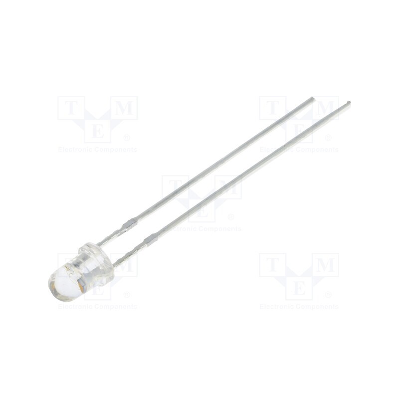 1 pcs x OPTOSUPPLY - OST1MK3131A - LED, 3mm, RGB, 30°, Front: convex, 3.8÷5V, No.of term: 2, -30÷85°C