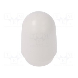 1 pcs x KNITTER-SWITCH - C 2110 - Cap, push-in, Mat: PVC, Body: white, Illumin: none, MTG