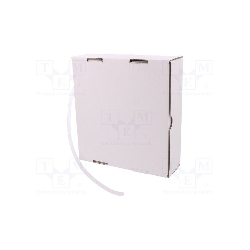 1 rol x CYG/KTG - CB-HFT(2X) 4.8 BOX TR - Heat shrink sleeve, glueless, 2: 1, 4.8mm, transparent, -55÷105°C