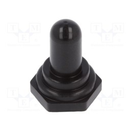 1 pcs x C&K - 703D02000 - Cap, TP, black
