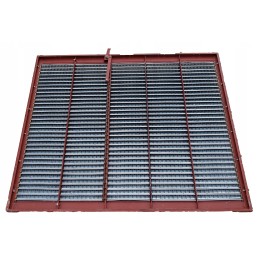 Upper sieve combine harvester Bizon record from 058