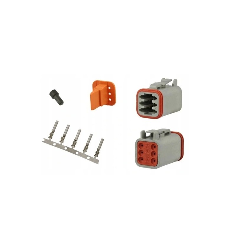 JCB Manitou Caterpillar Lamp Wire Plug