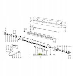 Internal bushing for Claas forage harvester 060015 0 bepco