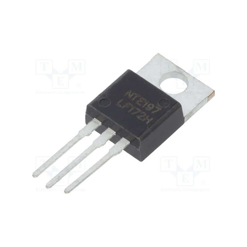 1 pcs x NTE Electronics - NTE197 - Transistor: PNP, bipolar, 70V, 7A, 40W, TO220