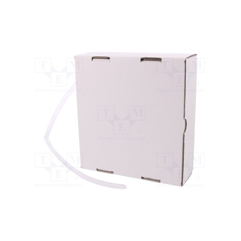 1 rol x CYG/KTG - CB-HFT(2X) 6.4 BOX TR - Heat shrink sleeve, glueless, 2: 1, 6.4mm, transparent, -55÷105°C