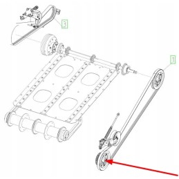 102437634 header drive pulley hub