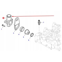 La504079269 thermostat housing