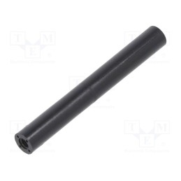 10 pcs x DREMEC - 182RDX40 - Spacer sleeve, cylindrical, polyamide, M2,5, L: 40mm, Øout: 5mm