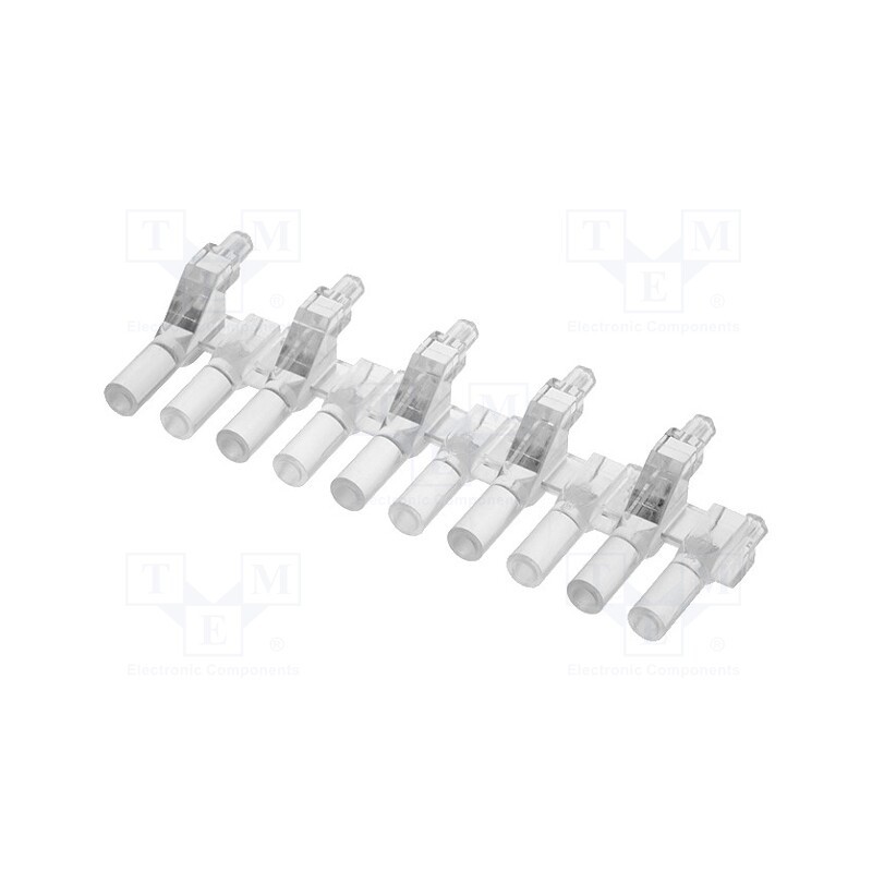 1 pcs x MENTOR - 1272.101 - Fiber for LED, round, Ø3mm, No.of mod: 10, Front: flat