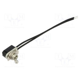 1 pcs x CANAL ELECTRONIC - TA-02A-A - Switch: toggle, Pos: 2, SPST, OFF-ON, 3A/250VAC, Leads: leads 155mm