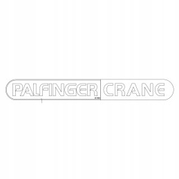 Palfinger crane sticker 920x110 mm