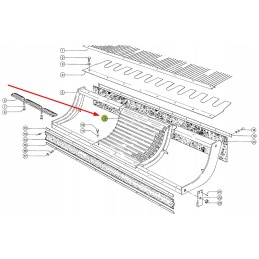 662808 grain concave segment