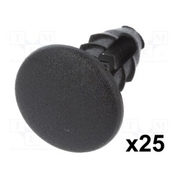 1 pcg x ROMIX - 10000 - Trim clip, 25pcs, Alfa Romeo,Fiat,Lancia, OEM: 14591487, L: 20mm