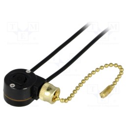 1 pcs x CANAL ELECTRONIC - CS20-5220AA-A - Switch: pull-chain, Pos: 2, Leads: leads 157mm, Contacts: SPST, 1kV