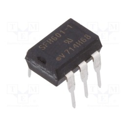 1 pcs x VISHAY - SFH601-1 - Optocoupler, THT, Ch: 1, OUT: transistor, Uinsul: 5.3kV, Uce: 100V