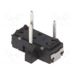 1 pcs x KNITTER-SWITCH - MMP 121-R - Switch: slide, Pos: 2, SPDT, 0.2A/12VDC, ON-ON, PCB,THT, -10÷60°C
