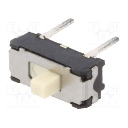 1 pcs x KNITTER-SWITCH - MMP 121 - Switch: slide, Pos: 2, SPDT, 0.1A/30VDC, ON-ON, PCB,THT, -10÷60°C