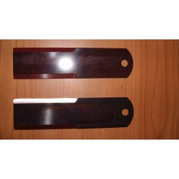 Fixed forage harvester knife 060030 smooth rasspe