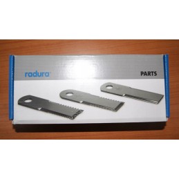 Fixed forage harvester knife 060030 smooth rasspe