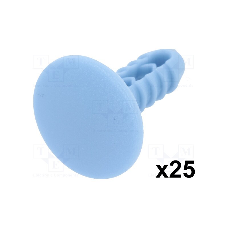 1 pcg x ROMIX - 10054 - Trim clip, 25pcs, Alfa Romeo,Fiat,Lancia, OEM: 14592087, L: 25.6mm