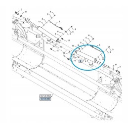 Hydraulic cylinder new holland case 84577583 cn