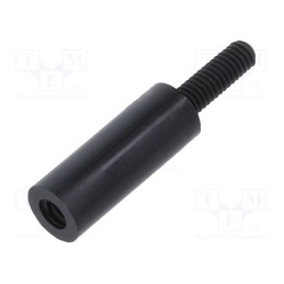 10 pcs x DREMEC - 282RDX13 - Screwed spacer sleeve, cylindrical, polyamide, M2,5, M2,5, 13mm