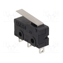 1 pcs x HONEYWELL - ZM50D10B01 - Microswitch SNAP ACTION, 5A/250VAC, 5A/30VDC, with lever, SPDT