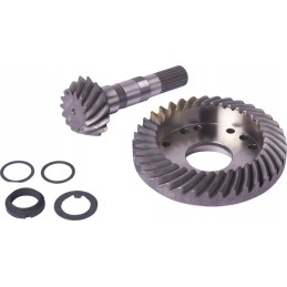 Set of bevel gears