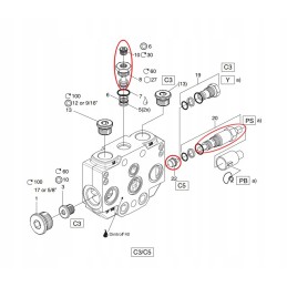 Conversion kit c5 251 280 bar