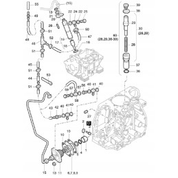 Hatz 1d ie fuel suppression check valve 00805502