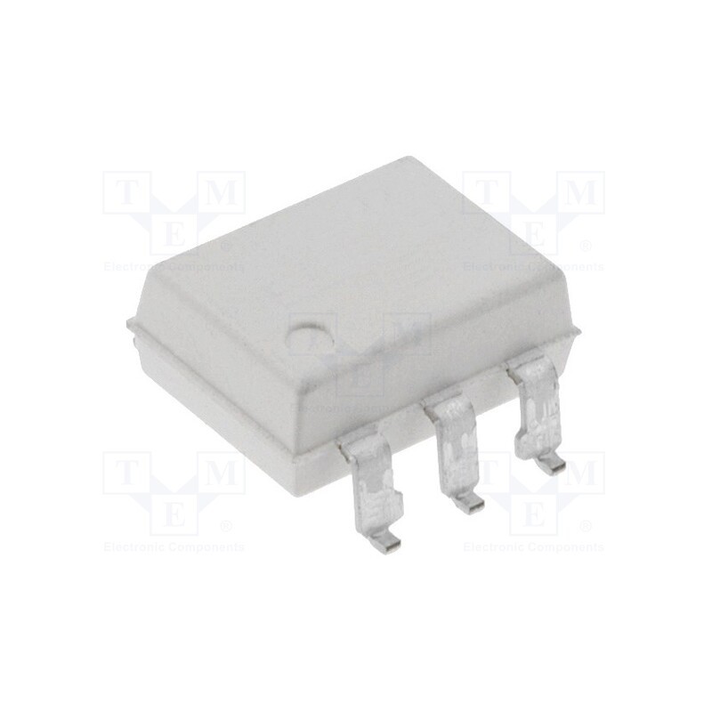 1 pcs x ONSEMI - H11L1SR2M - Optocoupler, SMD, Ch: 1, OUT: Schmitt trigger, 1Mbps, Gull wing 6
