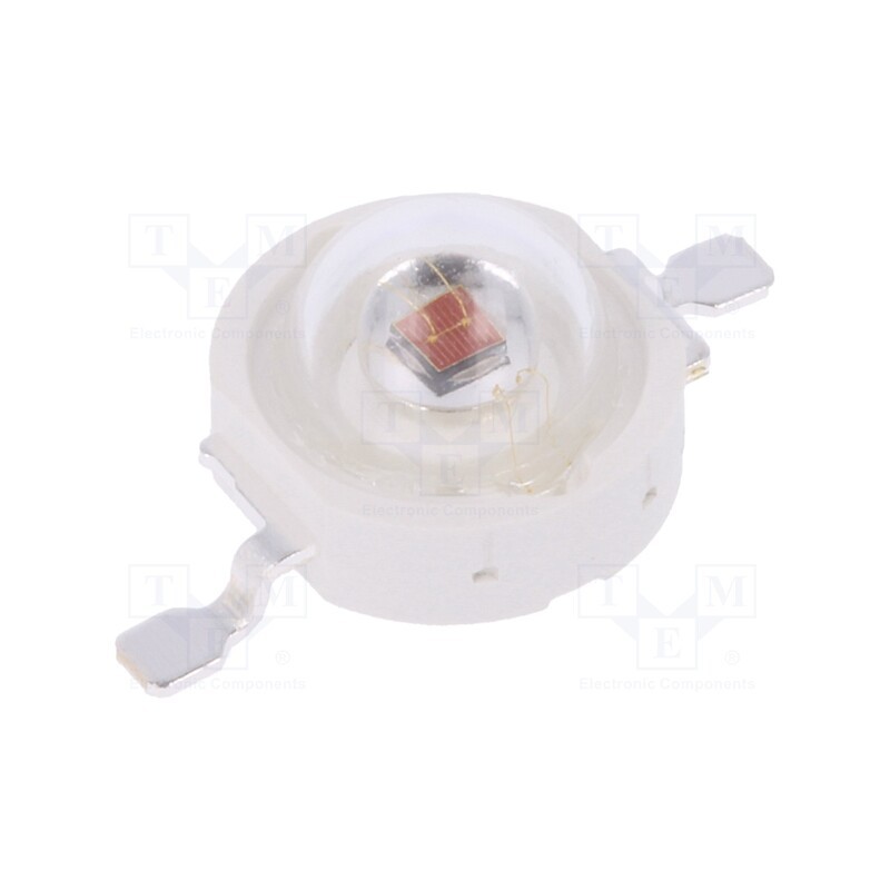 1 pcs x ProLight Opto - PM2E-3LRE-SD - Power LED, red, 130°, 700mA, 613.5÷631nm, Pmax: 3W, 99.6÷113.6lm