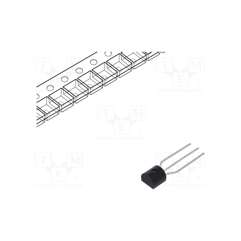 10 pcs x ONSEMI - SS8550DTA - Transistor: PNP, bipolar, 25V, 1.5A, 1W, TO92