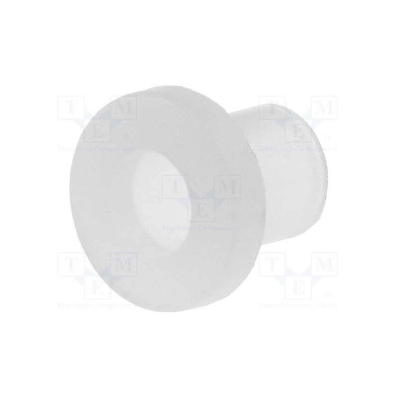 10 pcs x ESSENTRA - MNI-4-4 - Insulating sleeve, Øint: 2.9mm, UL94V-2, polyamide, H: 4mm, natural