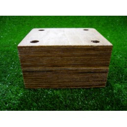 Wooden bushing for mf 238124m1 massey shakers