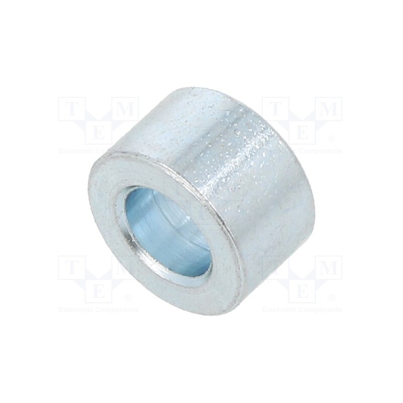 10 pcs x DREMEC - 3210/5,3X06 - Spacer sleeve, 6mm, cylindrical, steel, zinc, Out.diam: 10mm