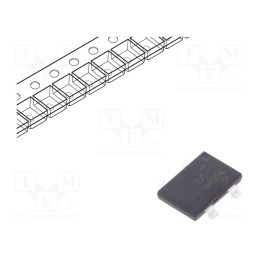 3 pcs x YANGJIE TECHNOLOGY - YBSM4004 - Bridge rectifier: single-phase, 400V, If: 4A, Ifsm: 120A, YBS3, SMT