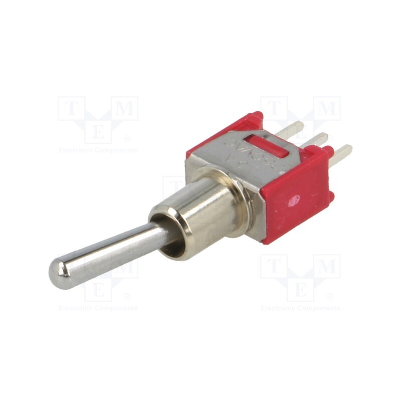 1 pcs x SALECOM ELECTRONICS - SKS07SP - Switch: toggle, Pos: 3, SP3T, ON-OFF-ON, 3A/28VDC, -30÷85°C, 20mΩ