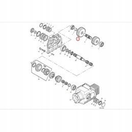 Gear wheel from 23 Kemper gearbox LCA84495