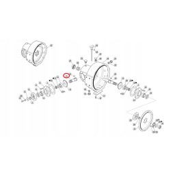 Angular gear shaft manitou mt mlt 563787 org