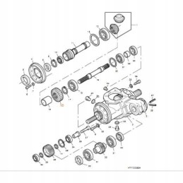 Gear wheel from 32 left gear camper LCA70128