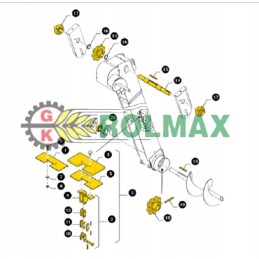 New Holland TC5000 Grain Chain 84022835
